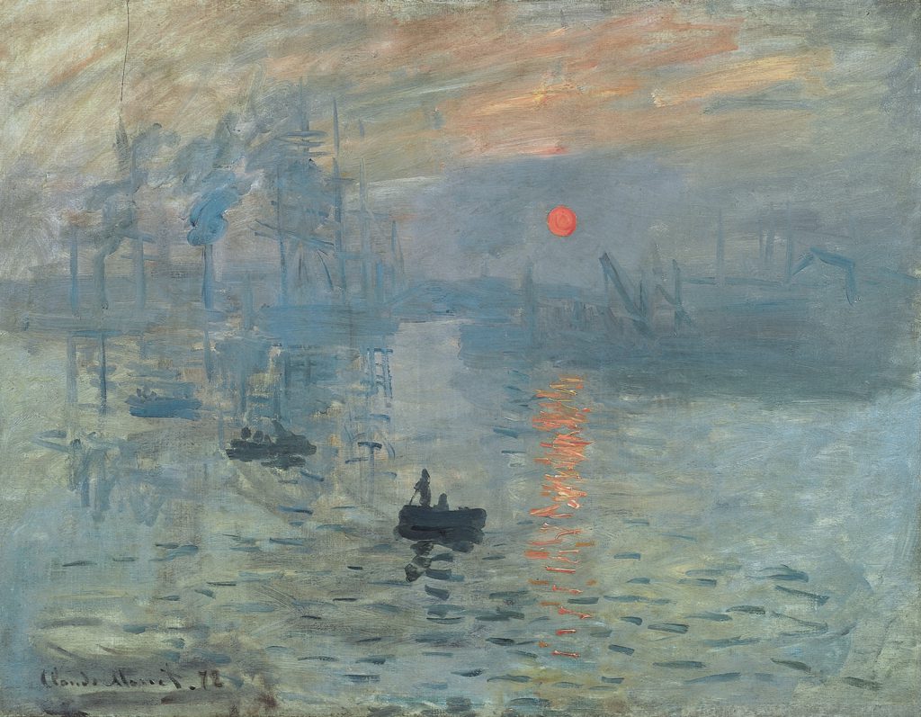 Claude Monet, Impression, Sunrise, 1872, Musée Marmottan Monet, Paris
